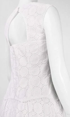 Cocktail Dresses Adrianna Papell - 12244340 Lace Bateau Neck A-Line Dress