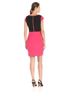 Adrianna Papell - 13263600 Color Block Sheath Dress Cocktail Dresses