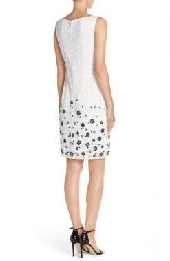 Adrianna Papell - 41931450 Sequin Bateau Sheath Dress