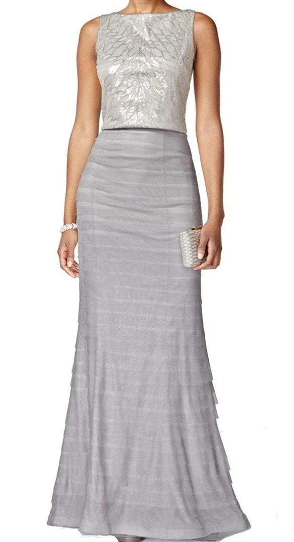 Formal Gowns Adrianna Papell - 81928040 Sleeveless Embellished Bateau Sheath Dress 3 Formal Gowns Adrianna Papell - 81928040 Sleeveless Embellished Bateau Sheath Dress