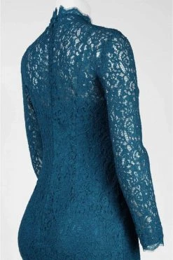 Adrianna Papell - AP1E200552 Long Sleeve Bodycon Lace Dress 11 Adrianna Papell - AP1E200552 Long Sleeve Bodycon Lace Dress