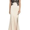 Adrianna Papell - AP1E201377 Floral Lace Sheath Dress Formal Gowns