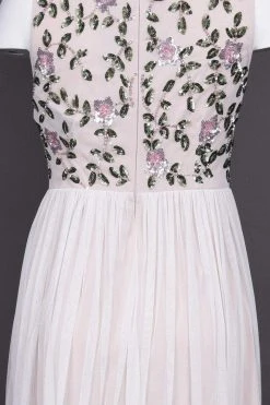 Adrianna Papell - AP1E203409 Bedazzled Bateau Mesh A-line Dress Formal Gowns 15 Adrianna Papell - AP1E203409 Bedazzled Bateau Mesh A-line Dress Formal Gowns