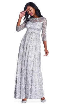 Formal Gowns Adrianna Papell - AP1E203486 Lace Evening Dress