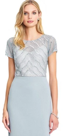 Formal Gowns Adrianna Papell - AP1E203629 Bead Embellished Jewel Evening Gown 9 Formal Gowns Adrianna Papell - AP1E203629 Bead Embellished Jewel Evening Gown