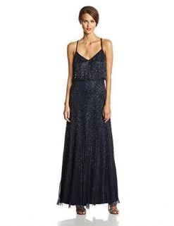 Formal Gowns Adrianna Papell - Beaded Long Dress 91897340