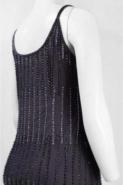 Adrianna Papell - Beaded Scoop Neck Dress 41906570 Cocktail Dresses