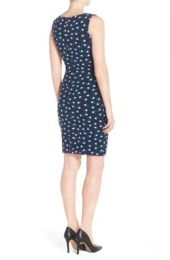 Adrianna Papell - Cross Pleated Dress 15247380 9 Adrianna Papell - Cross Pleated Dress 15247380