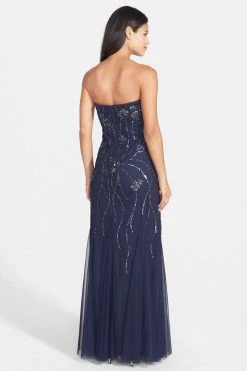 Formal Gowns Adrianna Papell - Embellished Strapless Gown 91897540