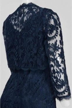 Adrianna Papell - Embellished V-Neck Sheath Dress 15253710 Cocktail Dresses 9 Adrianna Papell - Embellished V-Neck Sheath Dress 15253710 Cocktail Dresses