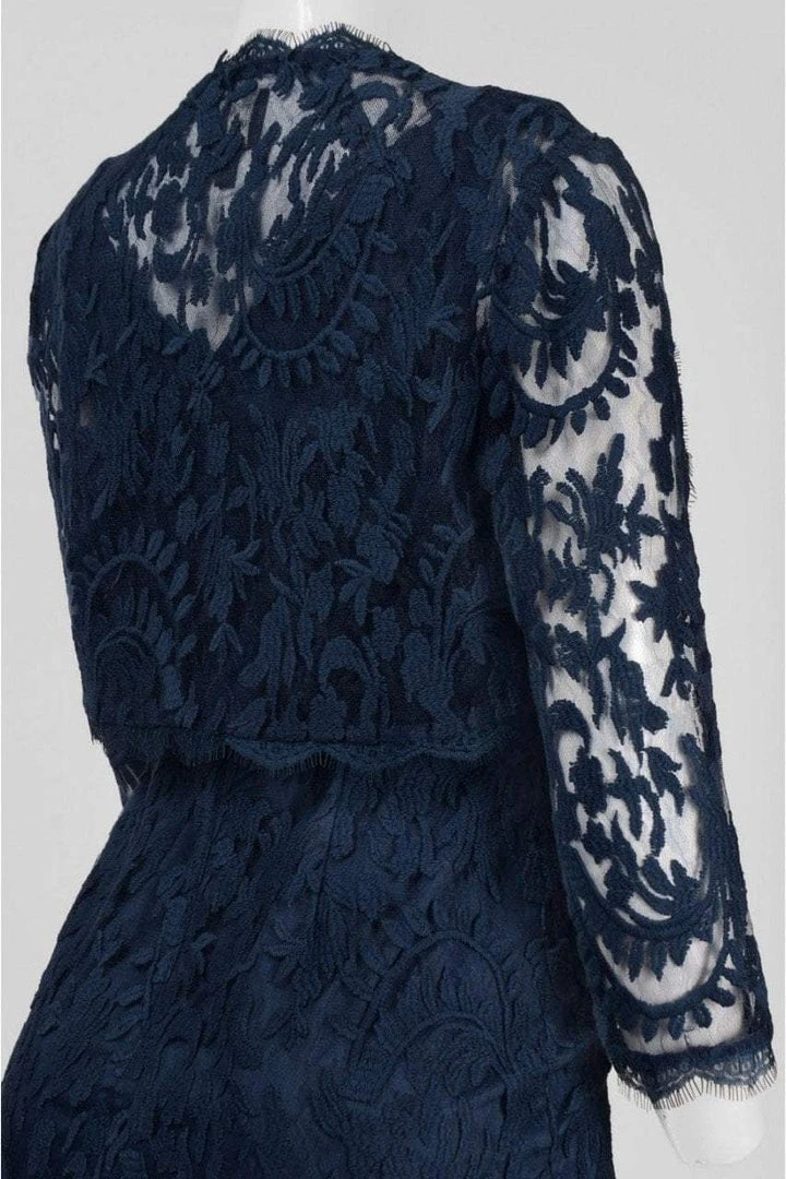 Adrianna Papell - Embellished V-Neck Sheath Dress 15253710 Cocktail Dresses 6 Adrianna Papell - Embellished V-Neck Sheath Dress 15253710 Cocktail Dresses