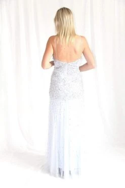 Adrianna Papell - Fully Beaded Sleeveless Gown 91904720 Plus Size Dresses