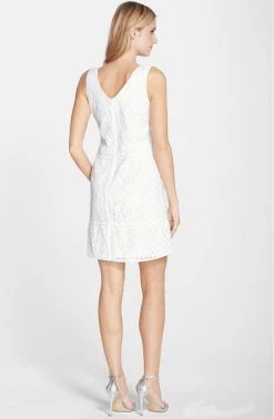 Adrianna Papell - Lace Piping Dress 11242730