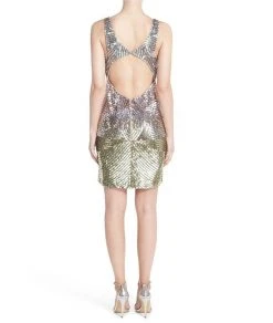 Cocktail Dresses Adrianna Papell - Multi-Color Sequined Short Dress 41921970 5 Cocktail Dresses Adrianna Papell - Multi-Color Sequined Short Dress 41921970