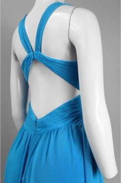 Adrianna Papell - Pleated Bodice Chiffon Dress 231M55220