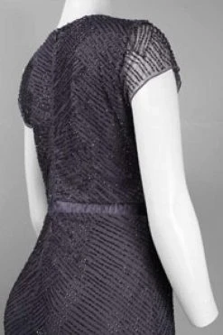 Formal Gowns Adrianna Papell - Sequined V Neck Long Dress 91885900 7 Formal Gowns Adrianna Papell - Sequined V Neck Long Dress 91885900