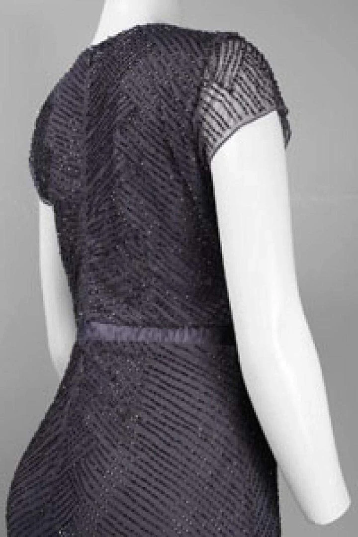 Formal Gowns Adrianna Papell - Sequined V Neck Long Dress 91885900 5 Formal Gowns Adrianna Papell - Sequined V Neck Long Dress 91885900