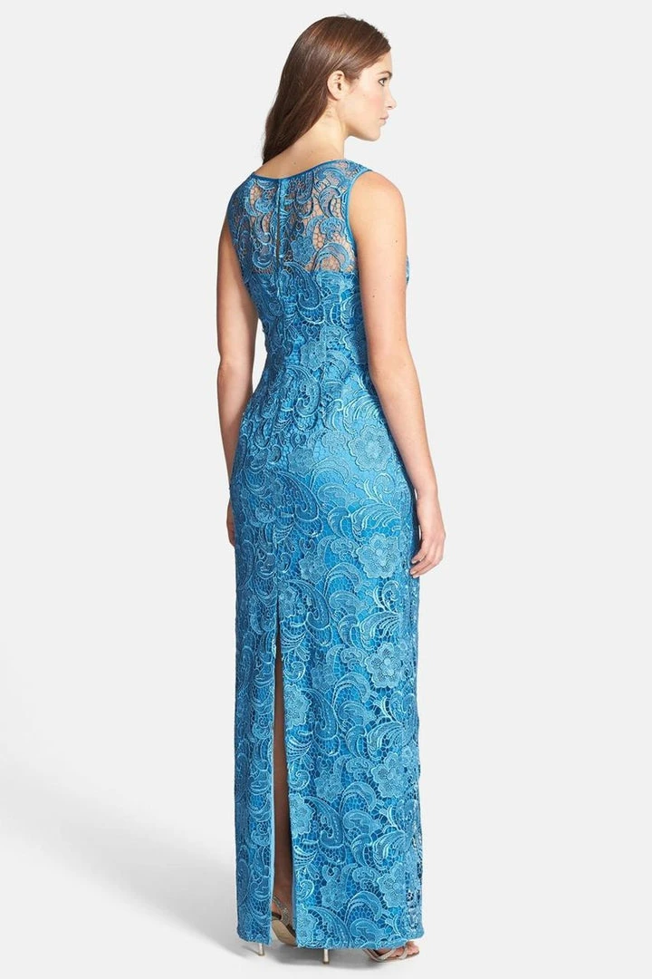 Adrianna Papell - Sleeveless Lace Long Dress 81890040 Formal Gowns 4 Adrianna Papell - Sleeveless Lace Long Dress 81890040 Formal Gowns