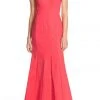 Aidan Mattox - 151A13540 Sleeveless V-Neck A-Line Dress Formal Gowns