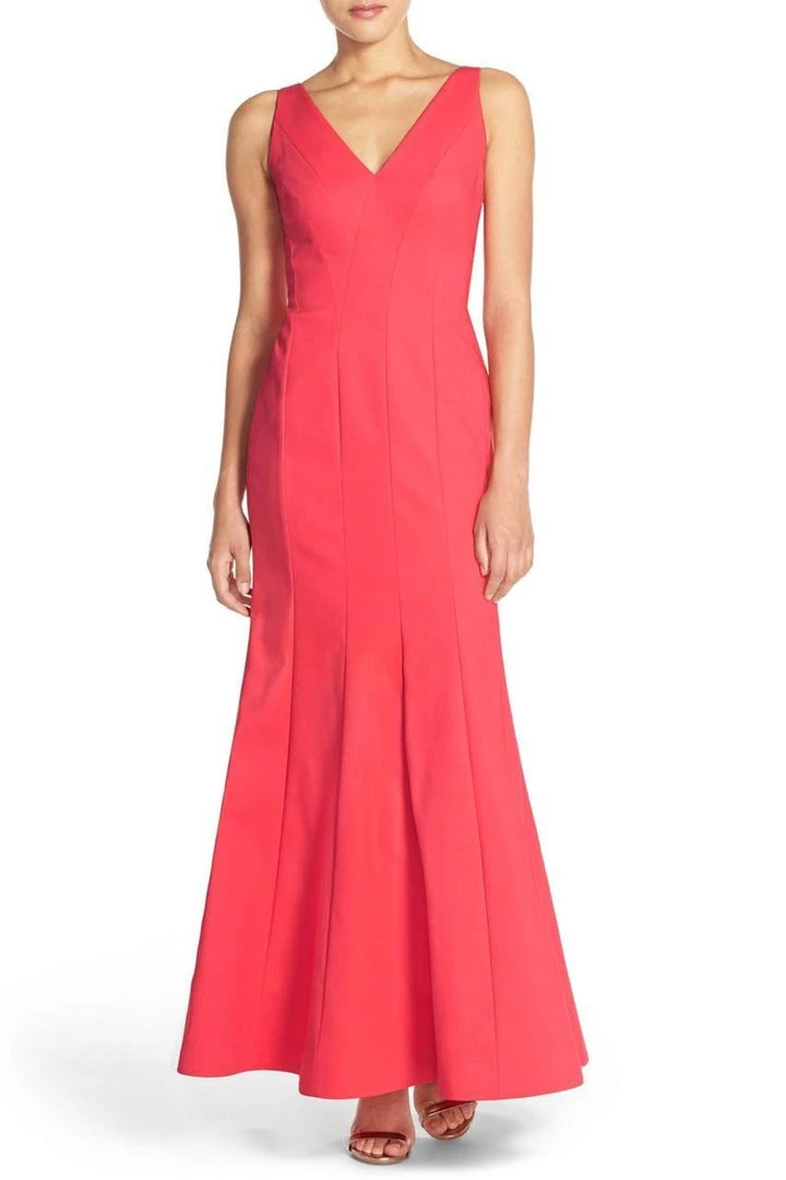 Aidan Mattox - 151A13540 Sleeveless V-Neck A-Line Dress Formal Gowns 3 Aidan Mattox - 151A13540 Sleeveless V-Neck A-Line Dress Formal Gowns