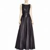 Aidan Mattox - 54466000 Sequined Lace Bodice Popover Chiffon Dress Formal Gowns 1 Aidan Mattox - 54466000 Sequined Lace Bodice Popover Chiffon Dress Formal Gowns