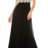 Aidan Mattox - 54466880 Lace Bateau A-Line Dress Formal Gowns