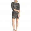 Cocktail Dresses Aidan Mattox - Embellished Bateau Neck Dress 151A96310