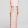 Aidan Mattox - Embellished Bateau Neck Dress 251704850 Formal Gowns