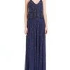 Aidan Mattox - Embellished Long Dress 251706250 Formal Gowns