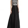 Aidan Mattox - Embroided A Line Long Dress 54470750 2 Aidan Mattox - Embroided A Line Long Dress 54470750