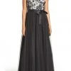 Aidan Mattox - Embroided Long Dress MD1E200256