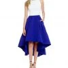 Aidan Mattox - Jewel Neckline High Low Dress MN1E200334 1 Aidan Mattox - Jewel Neckline High Low Dress MN1E200334