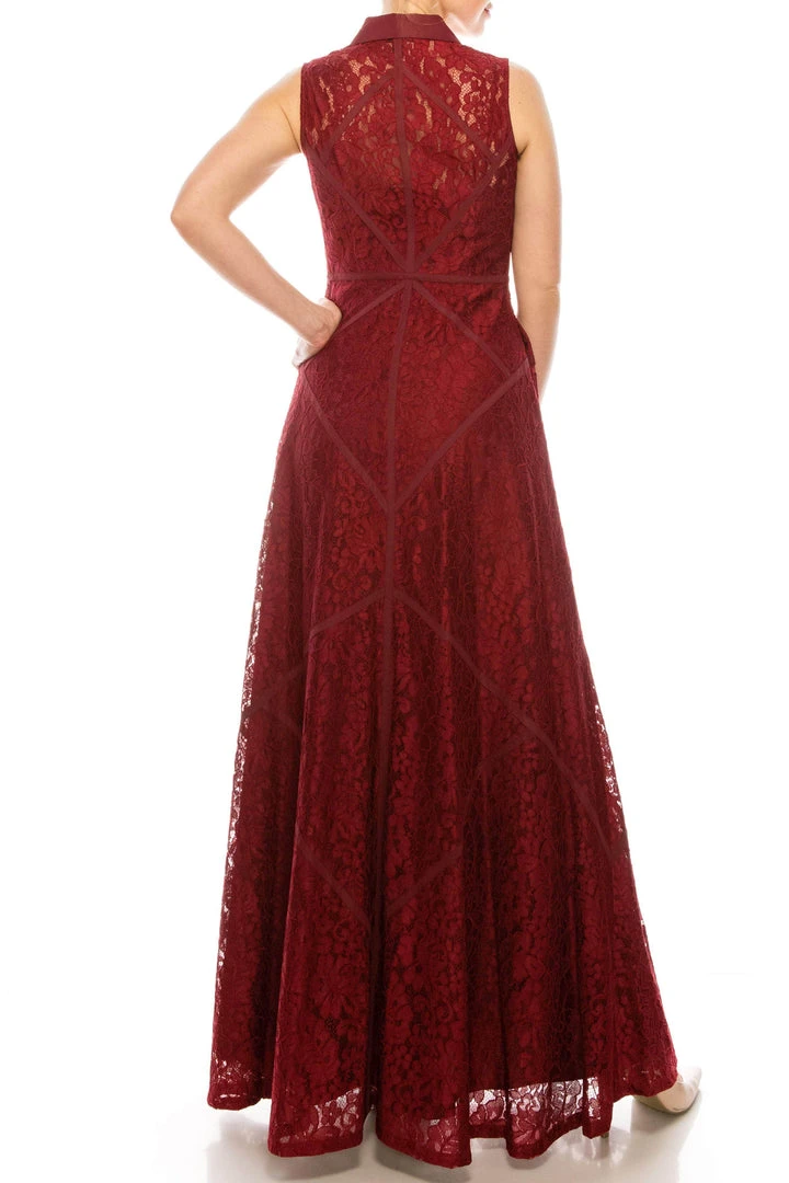 Aidan Mattox - Lace Long Dress 54473060 9 Aidan Mattox - Lace Long Dress 54473060