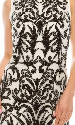 Aidan Mattox - MD1E201193 Fitted Bateau Sheath Dress 9 Aidan Mattox - MD1E201193 Fitted Bateau Sheath Dress