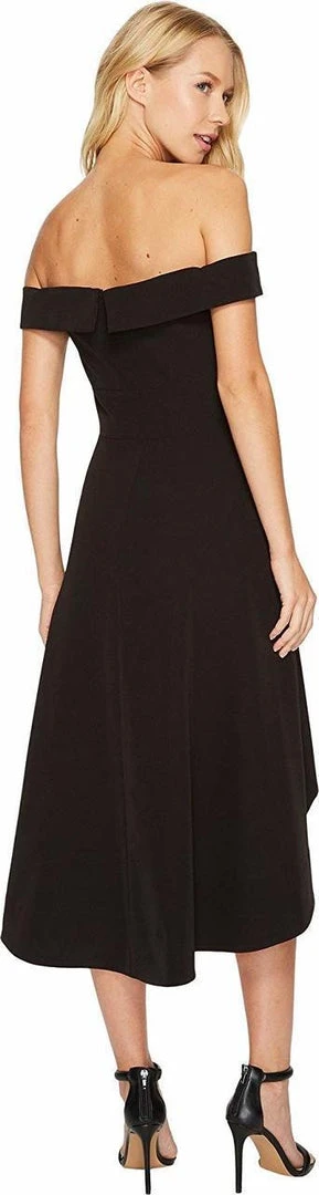 Formal Gowns Aidan Mattox - MN1E200909 Off-Shoulder High Low A-line Dress 4 Formal Gowns Aidan Mattox - MN1E200909 Off-Shoulder High Low A-line Dress