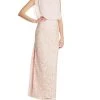 Formal Gowns Aidan Mattox - Sleeveless Lace Long Dress 251704760