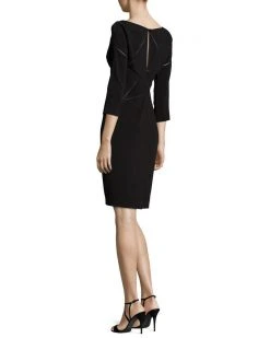 Aidan Mattox - V-Neckline Jersey Cocktail Dress MD1E200249