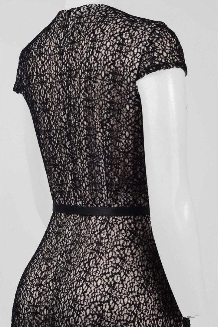 Alex Evenings - 1121243 Jewel Crochet Belt Dress Formal Gowns 4 Alex Evenings - 1121243 Jewel Crochet Belt Dress Formal Gowns