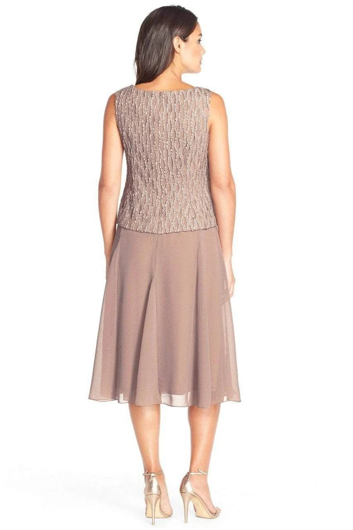 Alex Evenings - 117196 Popover Dress With Open Front Jacket 5 Alex Evenings - 117196 Popover Dress With Open Front Jacket