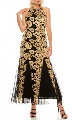 Alex Evenings - 8217673 Floral Embroidered Dress