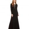 Formal Gowns Alex Evenings - Embellished Jewel Neck Jersey Dress 1351168