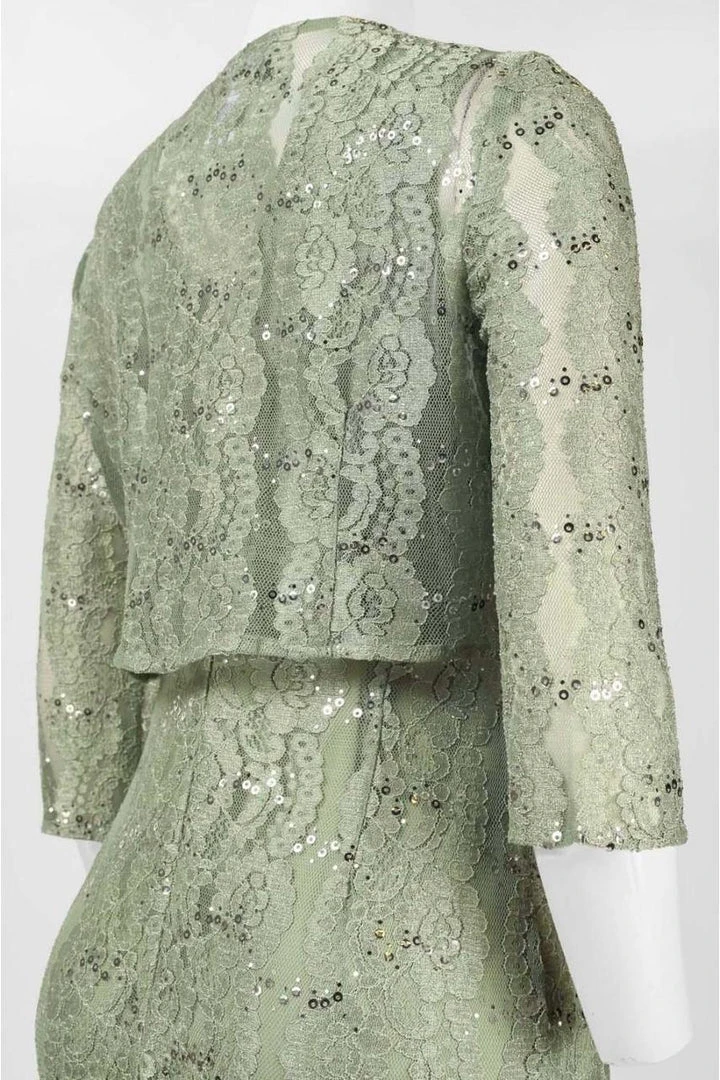 Alex Evenings - Jewel Neck Dress With Bolero Jacket 112844 5 Alex Evenings - Jewel Neck Dress With Bolero Jacket 112844