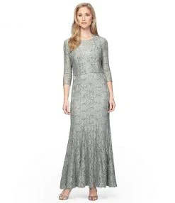 Alex Evenings - Jewel Neck Dress With Bolero Jacket 112844