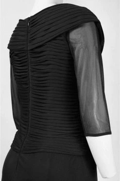 Alex Evenings - Off Shoulder Tea Length Dress 132141 Formal Gowns 11 Alex Evenings - Off Shoulder Tea Length Dress 132141 Formal Gowns