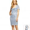 Alex Evenings - Queen Anne Neck Sheath Dress 212882 1 Alex Evenings - Queen Anne Neck Sheath Dress 212882