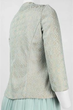 Formal Gowns Alex Evenings - Square Neck Dress With Jacket 113019