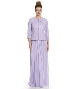 Alex Evenings - Square Neck Dress With Jacket 125744 Formal Gowns