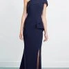 Bridesmaid Dresses Alexander By Daymor - Asymmetric Draped Evening Dress 1463 - 1 Pc Navy In Size 4 Available 1 Bridesmaid Dresses Alexander By Daymor - Asymmetric Draped Evening Dress 1463 - 1 Pc Navy In Size 4 Available