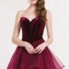 Alyce Paris - 2643 Velvet Sweetheart Tulle A-line Dress