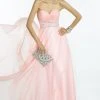 Alyce Paris - 35809 Floral Beaded Ruched Sweetheart Chiffon Dress